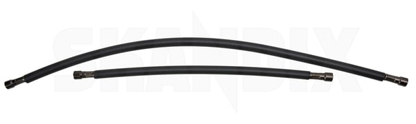Cable, hood Kit for both sides  (1106833) - Volvo C70 (-2005) - Keywords: bowden cable bowden cables cable hood kit for both sides cable pull cable pulls cable ropes convertible top cables convertible top pulls convertible top rope tension tension cables tension pulls Own-label both convertible drivers for kit left passengers right side sides top