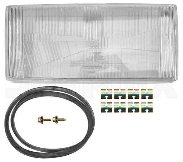 Lens, Headlight right 1392839 (1106919) - Volvo 700 - ОЕ-Numbers: 1321656 - Keywords: lens headlight right Genuine for lefthand left hand new nos nos old right stock traffic