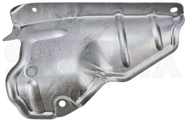 Heat shield, Exhaust system Exhaust manifold 30713259 (1107060) - Volvo C70 (-2005), S60 (-2009), S70, S80 (-2006), V70 (-2000), V70 P26 (2001-2007), V70 XC (-2000), XC70 (2001-2007), XC90 (-2014) - ОЕ-Numbers: 30622265, 9125297 - Keywords: heat shield exhaust system exhaust manifold Genuine exhaust manifold