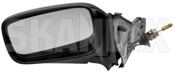Outside mirror left 3534318 (1107321) - Volvo 700, 900 - Keywords: outside mirror left volvo adjustment for heatable left manual mirror new nos nos not old plan stock