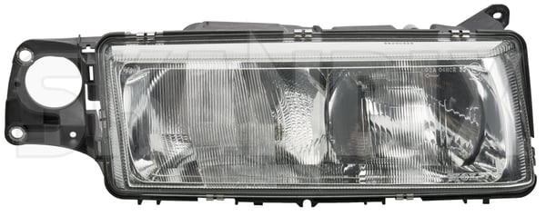 Headlight left 9126612 (1107333) - Volvo 900, S90, V90 (-1998) - Keywords: headlight left Genuine aiming drive for hand headlight left lefthand left hand rhd right righthand right hand righthanddrive traffic vehicles without