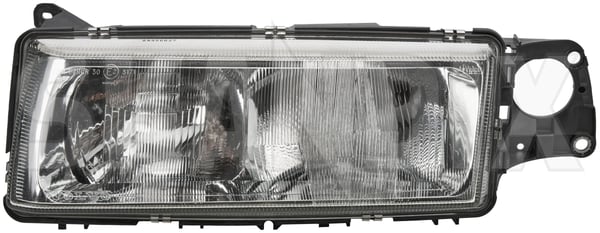 Headlight right 9126613 (1107334) - Volvo 900, S90, V90 (-1998) - Keywords: headlight right Genuine aiming drive for hand headlight lefthand left hand rhd right righthand right hand righthanddrive traffic vehicles without