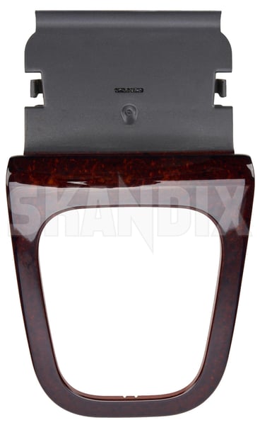 Interior panel Blinds, Gearselector walnut red 30622015 (1107449) - Volvo S40, V40 (-2004) - ОЕ-Numbers: 30616536 - Keywords: interior panel blinds gearselector walnut red Genuine blinds blinds drive for gear gearselector gearshift gearstick hand knob left lefthand left hand lefthanddrive lever lhd red rod shift vehicles walnut