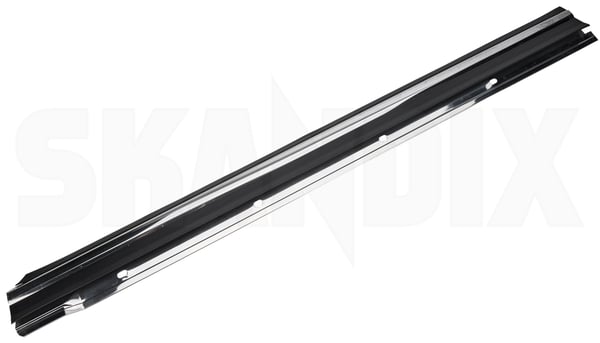 Trim moulding, Glas Rear window lower 3518296 (1107495) - Volvo 700 - ОЕ-Numbers: 1342135, 1342136 - Keywords: trim moulding glas rear window lower window scraper Genuine defects limited lower new nos nos old rear small stock stock stock window with