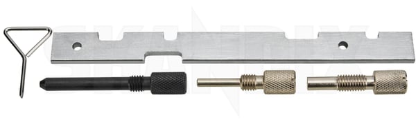 Arretierwerkzeug für Nockenwellenarretierung (1107580) - Volvo C30, S40 (2004-), S80 (2007-), V50, V70 (2008-) - Keywords: arretierung arretierwerkzeug fuer nockenwellenarretierung s40 s80 spannwerkzeug spezialwerkzeug tool v50 v70 verteiler werkzeug werkzeug zuendverteiler halter zuendverteiler werkzeug zuendwerkzeug Hausmarke fuer nockenwellenarretierung nockenwellenarretierwerkzeug