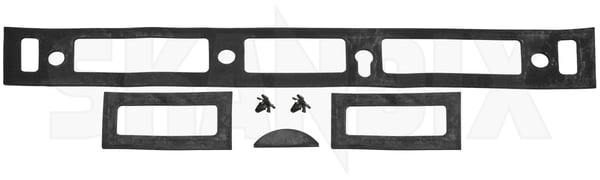 Gasket, Handle Tailgate/ Bootlid Handle, tailgate 12766202 (1107604) - Saab 9-3 (2003-) - Keywords: gasket handle tailgate bootlid handle tailgate gasket handle tailgatebootlid handle tailgate packning Genuine Hedin Saab Parts handle handle  tailgate