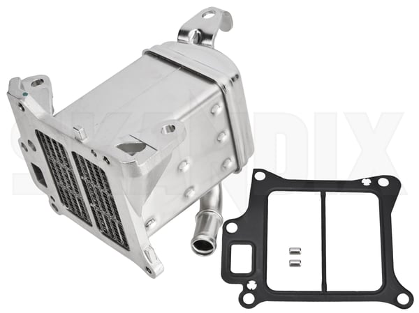 Kühler, Abgasrückführung 36003021 (1107845) - Volvo S60 (2011-2018), S60 CC (-2018), S80 (2007-), S90, V90 (2017-), V40 (2013-), V40 CC, V40 Cross Country, V60 (2011-2018), V60 (2019-), V60 CC (2019-), V60 CC (-2018), V70, XC70 (2008-), V90 CC, XC40/EX40, XC60 (2018-), XC60 (-2017), XC90 (2016-) - ОЕ-Nummern: 31422315, 32203034, 36050602, 36050650 - Keywords: abgasrueckfuehrungskuehler agrkuehler agr kuehler cc cross country egrkuehler egr kuehler kuehler abgasrueckfuehrung s60 s80 v40 v60 v70 v70xc xc xc60 xc70 Hausmarke dichtung mit