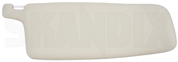 Sun visor left 1210412 (1107919) - Volvo 140, 164 - ОЕ-Numbers: 1221267, 1221270 - Keywords: sun visor left skandix SKANDIX left white