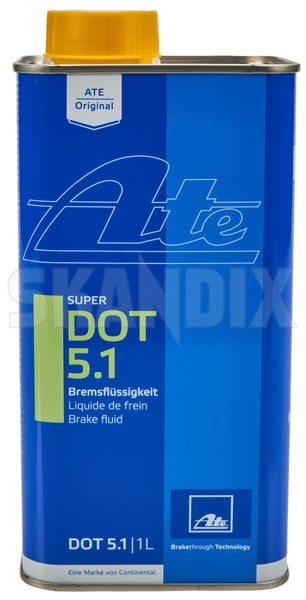 Brake fluid 1 l DOT 5.1  (1107997) - universal  - Keywords: brake fluid 1 l dot 5 1 brake fluid 1 l dot 51 ate ATE 1 1l 51 51 5 1 can dot l