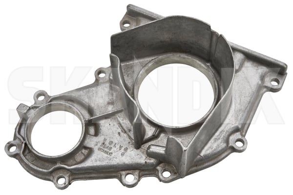 Timing cover 1276155 (1108125) - Volvo 200, 700 - ОЕ-Numbers: 1276360, 8250103 - Keywords: chain housings crankshaft housing cap engine block lids timing cover timing gear covers Genuine new nos nos  old stock