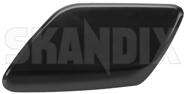 Cover, Bumper Water jet, Headlight cleaning front left 39802681 (1108275) - Volvo S60, V60 (2011-2018) - Keywords: cover bumper water jet headlight cleaning front left skirts Own-label be cleaning for front headlamp headlight jet jet left painted system to vehicles water with