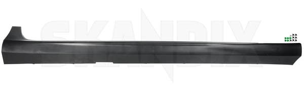 Side Skirt right 39790367 (1108449) - Volvo S60, V60 (2019-) - Keywords: side skirt right trim moulding sill plate trim moulding sill plate Own-label be clips nuts painted right sealing strip to with