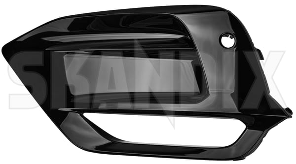 Cover, Bumper Grid front left 31425143 (1108669) - Volvo S90, V90 (2017-) - Keywords: cover bumper grid front left skirts Genuine ck01 for front grid left model rdesign r design