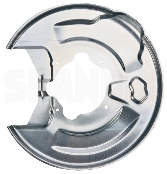 Splash panel, Brake disc right Rear axle 32217287 (1108863) - Volvo S60, V60, V60 CC (2019-) - Keywords: backing plate brake rotor brakerotors dust shields rotors splash guard splash panel brake disc right rear axle Own-label 17 17inch axle inch rear right