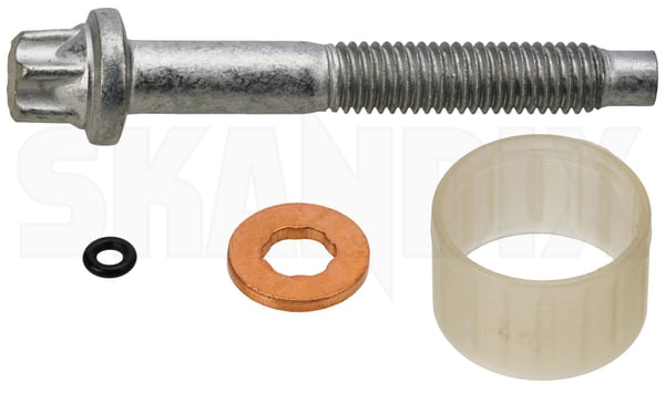 Dichtungssatz, Einspritzventil (1109102) - Volvo C30, S40, V50 (2004-), S60, V60 (2011-2018), S80 (2007-), V40 (2013-), V40 CC - Keywords: 0ring 0 ring cc cross country dichtringe dichtsatz dichtung dichtungssatz dichtungssatz einspritzventil einspritzduesen einspritzventildichtring einspritzventildichtung einspritzventile flammscheibe flammschutzscheibe injektor injektoren oring oring o ring oring satz o ring satz ringsatz s40 s80 v40 v50 waermeschutzring einspritzduese Hausmarke mit schraube