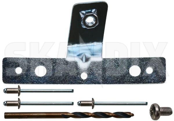 Repair kit, Window winder front left 9187646 (1109145) - Volvo 850, S70, V70, V70XC (-2000) - ОЕ-Numbers: 1372877, 6800692, 6802167, 9133219, 9152209 - Keywords: repair kit window winder front left window lifter window regulator windowlifter windowregulator windowwinder Own-label driver for fork fork  front guide left lifting rail side
