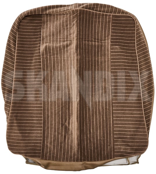 Upholstery Front seat Back rest beige 1322582 (1109172) - Volvo 700 - Keywords: upholstery front seat back rest beige Genuine 4552 4554 and back backrest beige fits front left new nos nos old rest right seat seatback seats stock upper