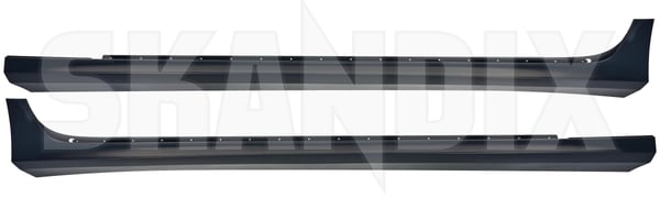 Side Skirt for both sides 39799105 (1109265) - Volvo S60 (2019-), V60 (2019-) - ОЕ-Numbers: 39792586 - Keywords: side skirt for both sides trim moulding sill plate trim moulding sill plate Genuine accessories additional be both drivers for info info kit left note original painted passengers please primed right side sides to