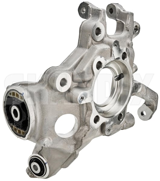 Steering knuckle Rear axle left 32395006 (1109344) - Volvo S60, V60 (2019-) - ОЕ-Numbers: 31476231 - Keywords: knuckles pivots spindles steering knuckle rear axle left swivels wheel bearing carrier Genuine axle left rear