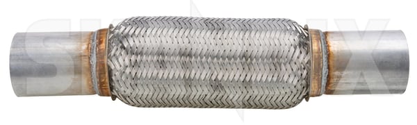 Exhaust pipe, universal Catalytic converter (1109345) - Volvo S60 (-2009), S80 (-2006), V70 P26 (2001-2007) - Keywords: exhaust pipe universal catalytic converter Own-label additional catalytic converter info info note please