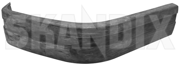 Rubber pad Bumper rear left 1255930 (1109353) - Volvo 200 - ОЕ-Numbers: 1202886 - Keywords: rubber pad bumper rear left skirts Genuine bumper left new nos nos old rear stock
