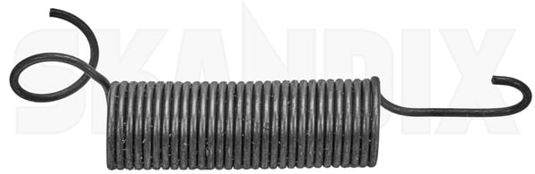 Spring, Park brake cable 679479 (1109497) - Volvo 140 - Keywords: clamp clamp spring locking spring spring park brake cable Genuine new nos nos old stock