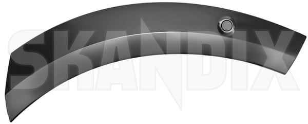 Fender attachment front right front Section 39848475 (1109637) - Volvo XC60 (2018-) - Keywords: broadening butt edge fender attachment front right front section fender flares mudguard molding mudguards trims wheel arch edges wheel arch trims wheel rails wheel trims wheelarch Genuine additional front info info note please right section
