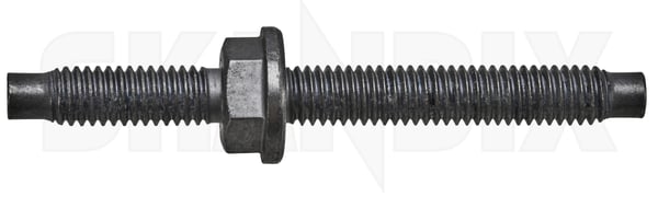 Stud, Intake Manifold 31319542 (1109766) - Volvo C30, S40, V50 (2004-), S60, V60 (2011-2018), S80 (2007-), V40 (2013-), V40 CC, V70 (2008-) - Keywords: grub screws headless screws setscrews stud intake manifold threaded bolts threaded pins Genuine