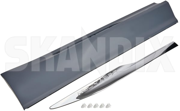 Trim moulding, Door rear right lower to be painted 40007020 (1110150) - Volvo XC60 (2018-) - Keywords: molding moulding trim moulding door rear right lower to be painted Genuine be lower painted rear right to tr06 xe02