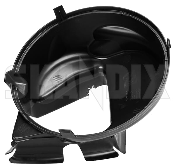 Air duct, front mask Radiator grill 32234113 (1110700) - Volvo S90, V90 (2017-), V90 CC - Keywords: aerofoils air baffle plates air duct front mask radiator grill airfoils deflectors vanes ventilation plates wind deflector Genuine ci02 grill radiator tj02