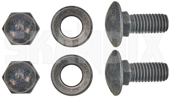 Holder, Barrier Kit 30756908 (1110785) - Volvo V60 (2011-2018), V60 CC (-2018), XC60 (-2017) - Keywords: boot grill bracket holder cargo barrier clips dog guard fastening clips fortifications holder barrier kit holding consoles load compartment divider loadrestraint mesh load restraint mesh mounts protective steel grill trunk Genuine kit