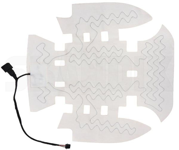 Heating element, Seat heating Front seat Seat surface 12783124 (1111274) - Saab 9-3 (2003-) - ОЕ-Numbers: 12800351 - Keywords: heating element seat heating front seat seat surface Own-label cushion front lower seat seats surface