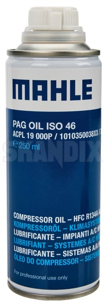 Kompressor-Öl 250 ml (1111798) - universal - Keywords: klimaoel kompressor oel 250 ml kompressoroel kompressoroel 250 ml oel oele mahle Mahle 250 250ml 46 flasche ml pag pulle