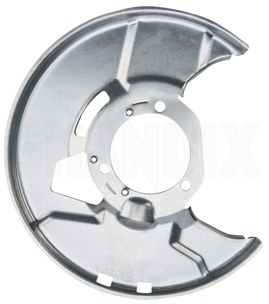 Splash panel, Brake disc right Front axle 22810891 (1111993) - Saab 9-5 (2010-) - ОЕ-Numbers: 13230783 - Keywords: backing plate brake rotor brakerotors dust shields rotors splash guard splash panel brake disc right front axle Own-label 17 17inch axle front inch right