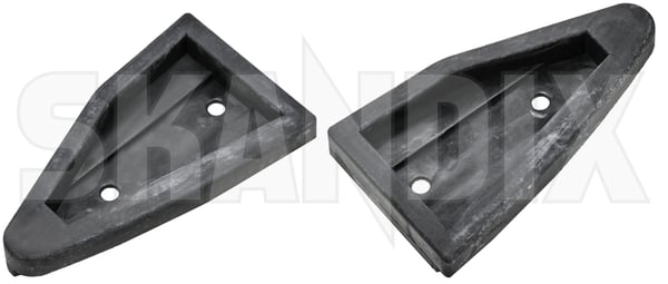 Buffer, Tailgate/ Bootlid left / right Kit (1111996) - Volvo 220 - Keywords: bootlid buffer tailgate bootlid left right kit buffer tailgatebootlid left right kit hatchback liftgate trunklid Own-label / for kit left right tailgate