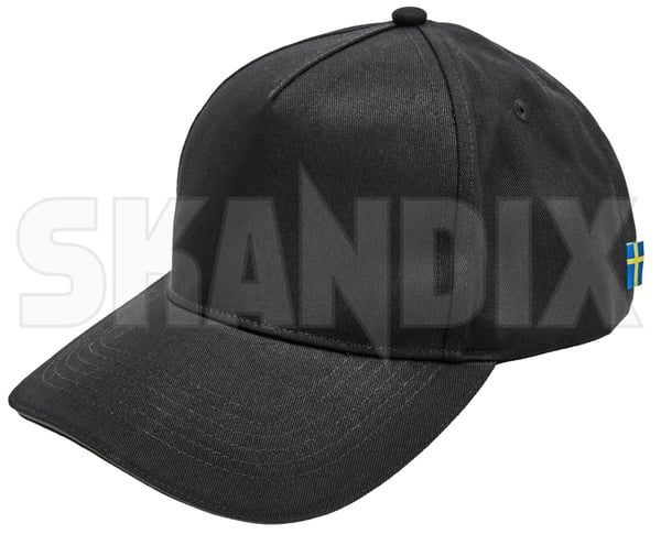 Cap Baseball Cap VOLVO Swedish flag  (1112182) - Volvo universal - Keywords: basball cap basecap cap baseball cap volvo swedish flag cappy caps hat Genuine banner baseball black cap cotton flag hat organic peaked sverige sweden swedish uni unifit volvo
