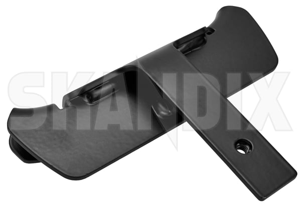 Fastening, load compartment divider rear lower 31470093 (1112263) - Volvo V90 (2017-), V90 CC, XC60 (2018-) - Keywords: boot cargo barrier fastening cargo divider grill fastening dog guard fastening fastening load compartment divider rear lower grid fastening lengthwise fastening loadrestraint fastening load restraint fastening protective steel grill fastening trunk cage fastening Genuine lower rear