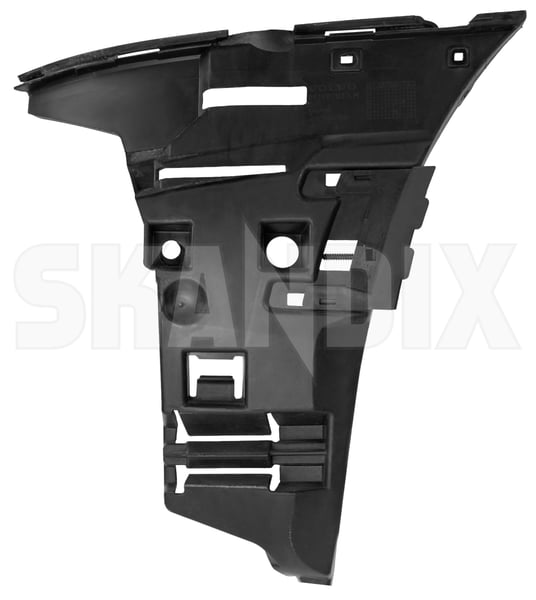Mounting bracket, Bumper front left 9484362 (1112282) - Volvo S60 (-2009), V70 P26 (2001-2007) - Keywords: console mounting bracket bumper front left skirts Genuine examined front left part used