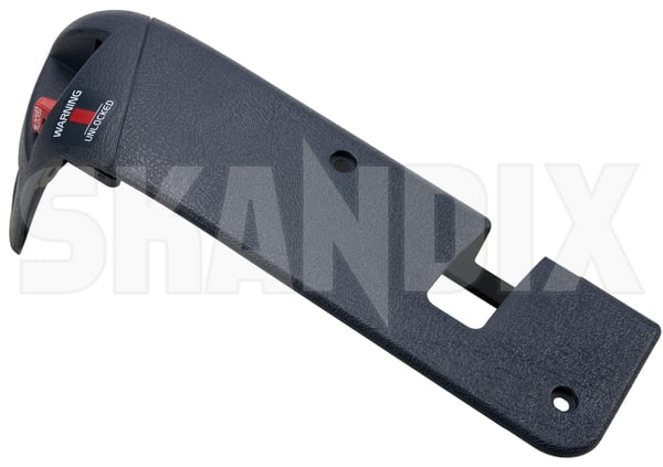 Cover, Back rest Backseat bench left blue 3543586 (1112438) - Volvo 900, V90 (-1998) - Keywords: backseatbenchcover backseatcover benchcover cap cover back rest backseat bench left blue edge rearseatcover seatbenchcover sliding block Genuine blue left