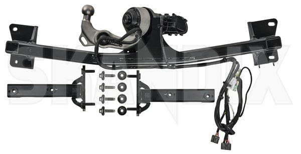 Trailer hitch foldable 1500 kg 32207226 (1112561) - Volvo Polestar 2 - ОЕ-Numbers: 32207827, 32207828 - Keywords: trailer hitch foldable 1500 kg Genuine 1500 1500kg accessories activated be by cable control cover foldable instructions instructions  kg kit must note original please service software the unit with without