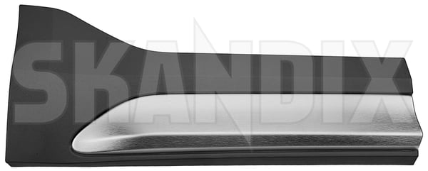Trim moulding, Door rear right lower Original accessories 31650175 (1112584) - Volvo XC40/EX40 - Keywords: molding moulding trim moulding door rear right lower original accessories Genuine accessories lower original rear right