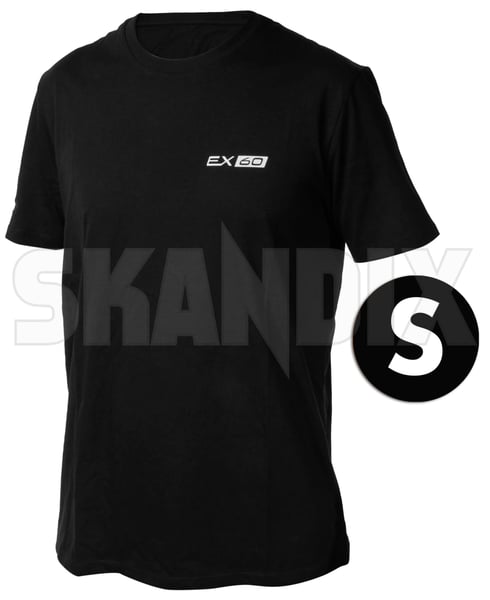 T-Shirt VOLVO EX60 S 32251938 (1112698) - Volvo universal - Keywords: hemden shirts t shirt volvo ex60 s tshirt volvo ex60 s Original bedruckt biobaumwolle bio baumwolle ex60 s schwarz schwarzer volvo