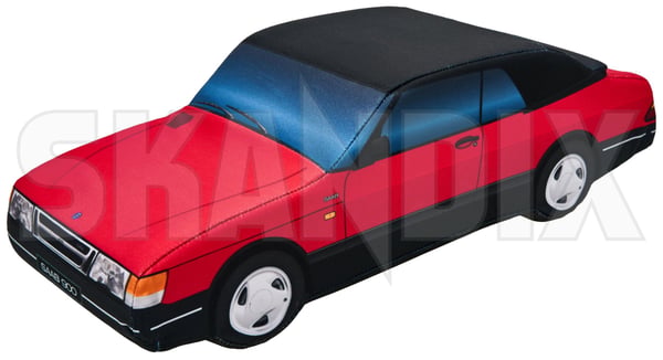 Pillow red Saab 900 Convertible (1112921) - Saab universal - Keywords: childrenpillow cushion nordic pillow red saab 900 convertible souvenir swedenholidays swedenvacations swedishpillow travelpillow Own-label 120 120mm 140 140mm 390 390mm 900 convertible foam mm polyester red rubber saab